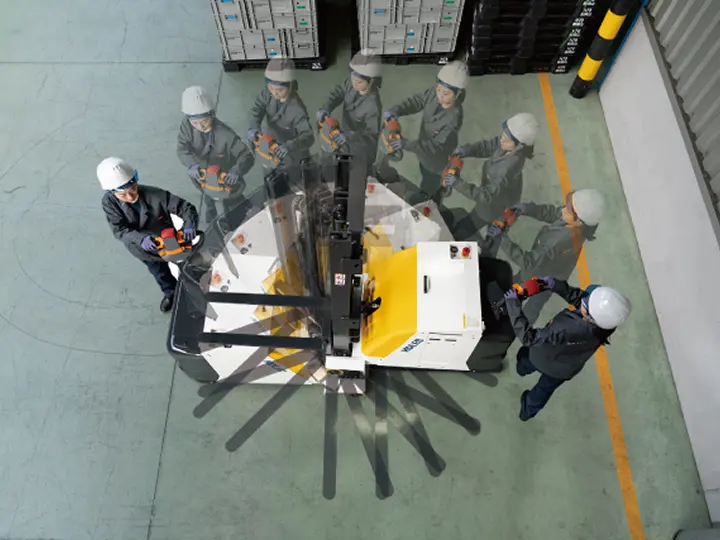 狭所での作業性アップ 画像1