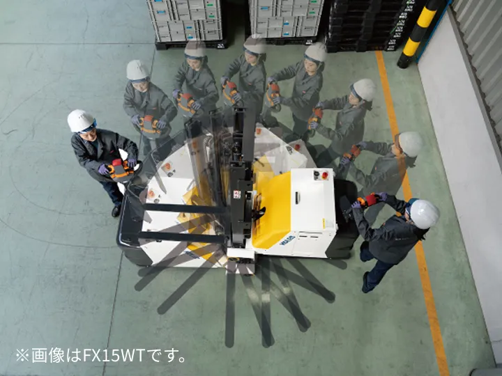 狭所での作業性アップ 画像1