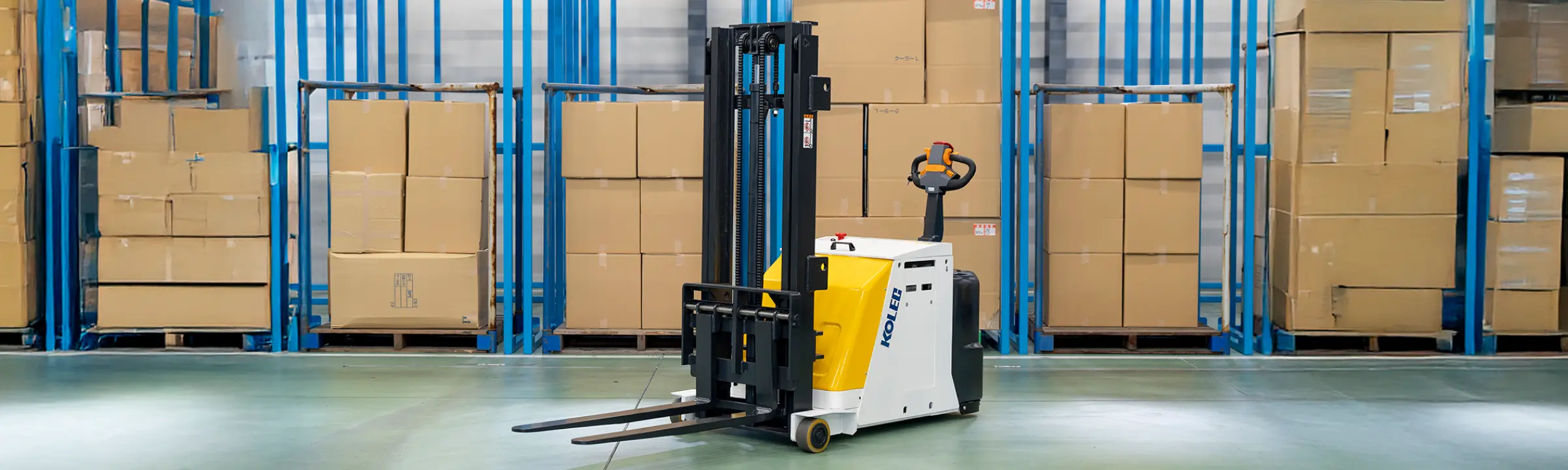 ウォーキー式フォークリフト