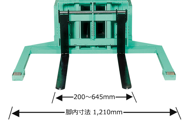 本格派の鍛造フォークを使用