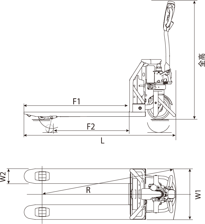 EK-series 寸法図