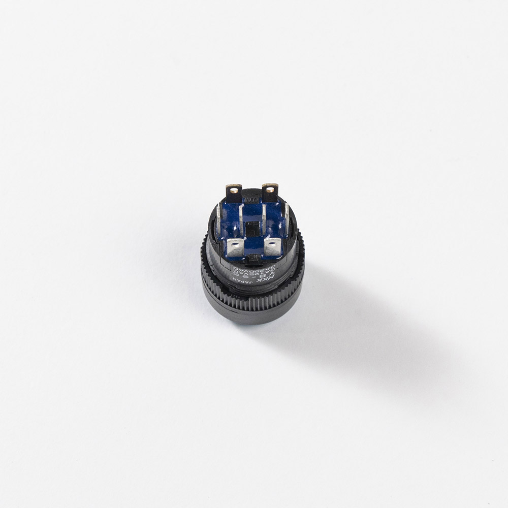 オシボタンスイッチAssy  トウメイブルー　6シン