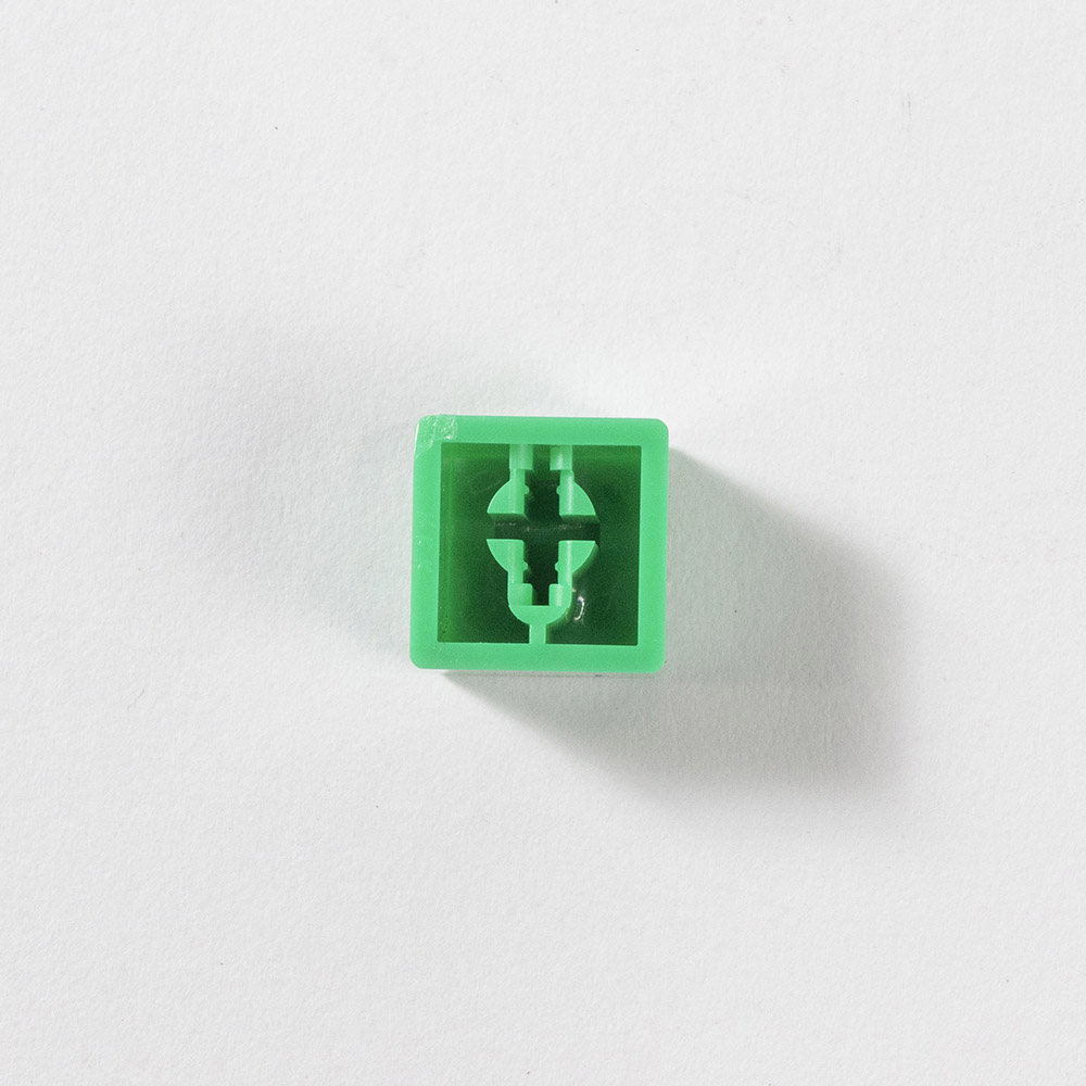 オシボタンスイッチ　ミドリ